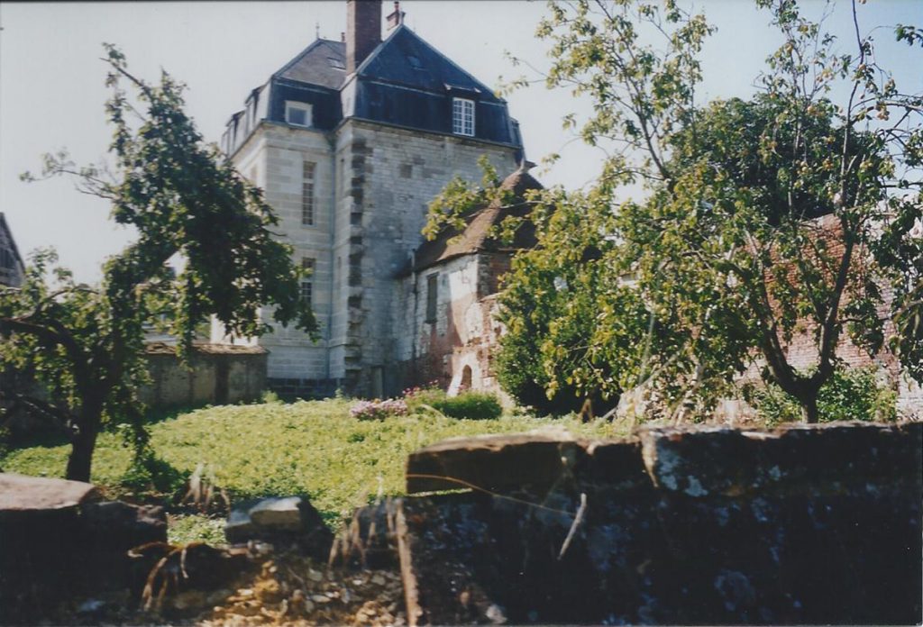 Jardin de curé vue d'en bas avant